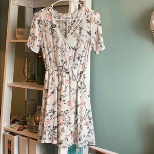 Floral spring dress